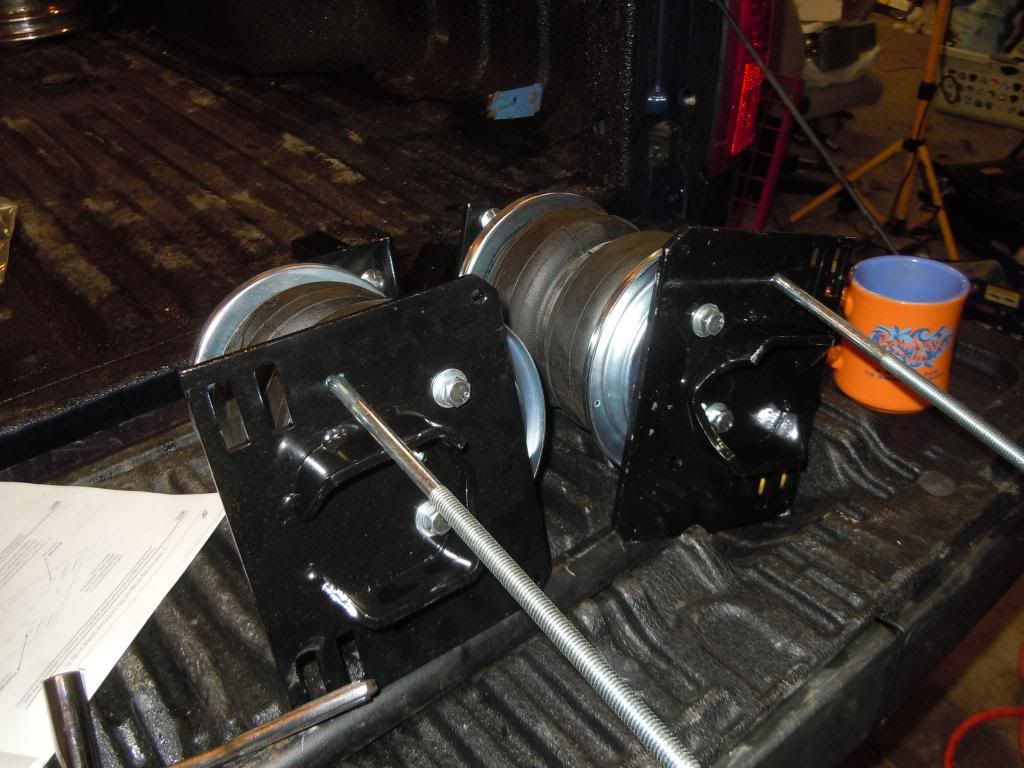 Airbag Install With Stock Under Bed Hitch Ford Power Stroke Nation